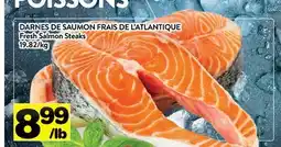 Supermarché PA DARNES DE SAUMON FRAIS DE L'ATLANTIQUE | Fresh Salmon Steaks offer