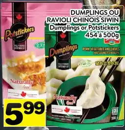 Supermarché PA DUMPLINGS OU RAVIOLI CHINOIS SIWIN | Dumplings or Potstickers offer