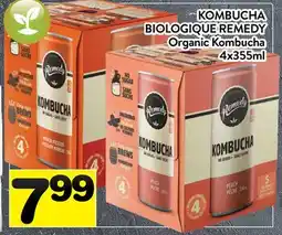Supermarché PA KOMBUCHA BIOLOGIQUE REMEDY | Organic Kombucha offer
