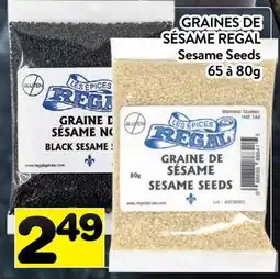 Supermarché PA GRAINES DE SÉSAME REGAL | Sesame Seeds offer