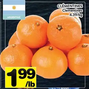 Supermarché PA CLEMENTINES | Clementines offer