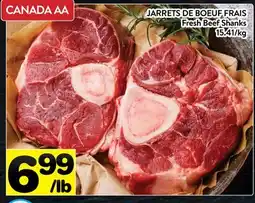 Supermarché PA JARRETS DE BOEUF, FRAIS | Fresh Beef Shanks offer