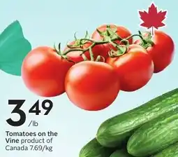 Sobeys Tomatoes on the Vine offer