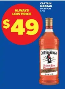 Real Canadian Liquorstore Captain Morgan Spiced Rum offer