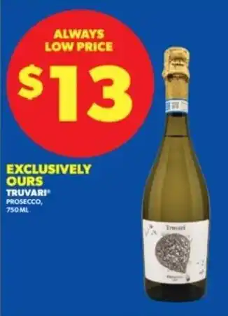 Real Canadian Liquorstore Truvani Prosecco offer