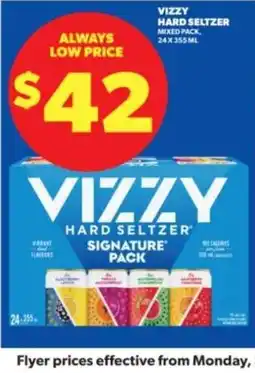 Real Canadian Liquorstore Vizzy hard seltzer signature pack offer