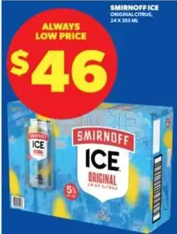 Real Canadian Liquorstore Smirnoff ice original crisp citrus offer