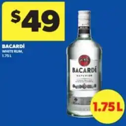 Real Canadian Liquorstore Bacardi white rum offer