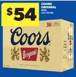 Real Canadian Liquorstore Coors Original Beer offer