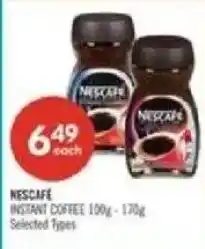 Shoppers Drug Mart Nescafe instant coffee offer