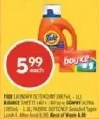 Shoppers Drug Mart Tide laundry detergent offer