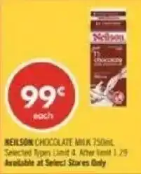 Shoppers Drug Mart Neilson chocolate milk offer