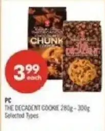 Shoppers Drug Mart PC the decadent cookie offer
