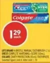 Shoppers Drug Mart Colgate toothpaste offer