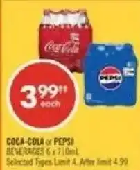 Shoppers Drug Mart Coca-Cola or Pepsi offer