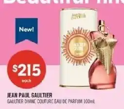 Shoppers Drug Mart Jean Paul Gaultier Gaultier Divine Couture Eau de Parfum offer
