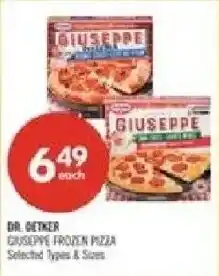 Shoppers Drug Mart Dr. Oetker Giuseppe frozen pizza offer