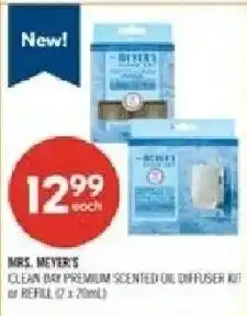 Shoppers Drug Mart Mrs. Meyer's clean bay premium scented oil diffuser kit offer