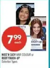 Shoppers Drug Mart Nice'n easy hair colour or root touch-up offer