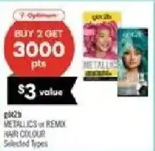 Shoppers Drug Mart pbdh metallics or remix hair colour offer
