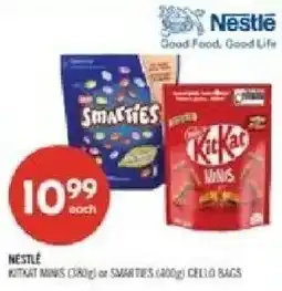 Shoppers Drug Mart Nestle kitkat minis or smarties offer
