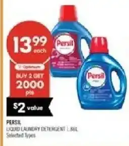 Shoppers Drug Mart Persil liquid laundry detergent offer