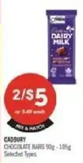 Shoppers Drug Mart Cadbury chocolate bars offer