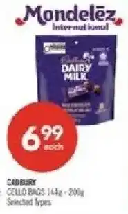Shoppers Drug Mart Cadbury cello bags offer