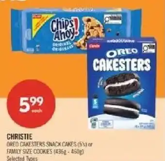 Shoppers Drug Mart Christie Oreo Cakesters Snack Cakes offer
