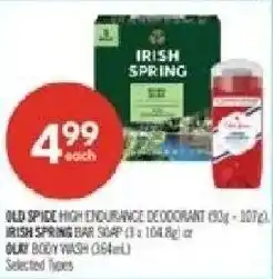 Shoppers Drug Mart Old Spice high endurance deodorant offer