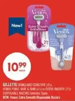 Shoppers Drug Mart Gillette Venus disposable razors offer