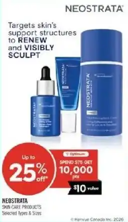 Shoppers Drug Mart NeostRata skin care products offer