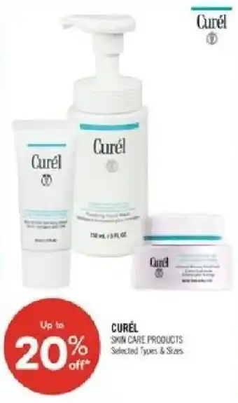 Shoppers Drug Mart Curel skin care products offer