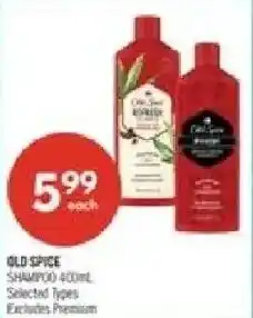 Shoppers Drug Mart Old Spice shampoo offer