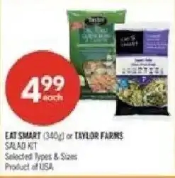 Shoppers Drug Mart Eat smart salad kit offer