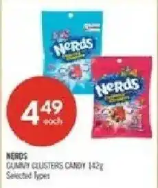 Shoppers Drug Mart Nerds gummy clusters candy offer