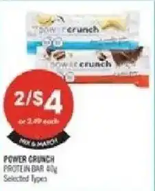 Shoppers Drug Mart Power crunch protein bar offer