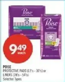 Shoppers Drug Mart Poise protective pads offer