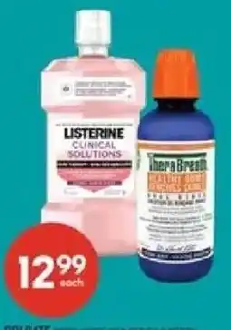 Shoppers Drug Mart Listerine clinical solutions offer