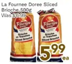 Ample Food Market Fournée doree sliced brioche offer