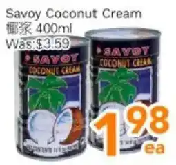 Ample Food Market Savoy coconut cream offer