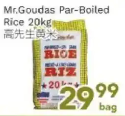 Ample Food Market Mr.Goudas Par-Boiled Rice offer