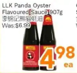Ample Food Market LLK Panda Oyster Flavoured Sauce offer