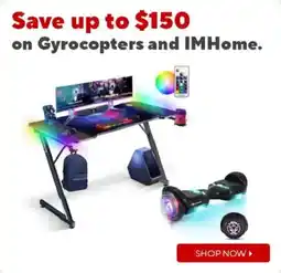 Staples Gyrocopters and IMHome offer