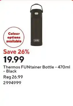 Staples Thermos funtainer bottle offer