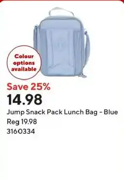 Staples Jump Snack Pack Lunch Bag offer