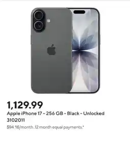 Staples Apple iPhone 17 offer