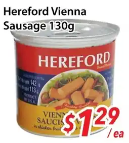 Bestco Food Mart Hereford vienna sausage offer