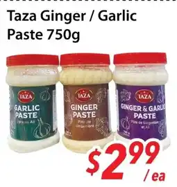 Bestco Food Mart Taza Ginger / Garlic Paste offer
