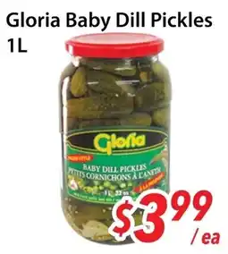 Bestco Food Mart Gloria baby dill pickles offer